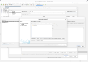Add NetBeans Platform